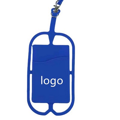 Silicone Phone Lanyard Case