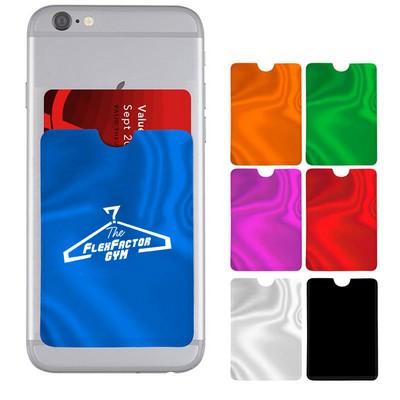 Rfid Data Blocking Phone Card Sleeve