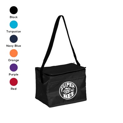 Polyester 6 Can Cooler