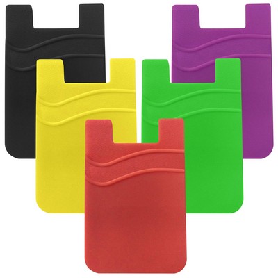 Silicone Phone Card Holder
