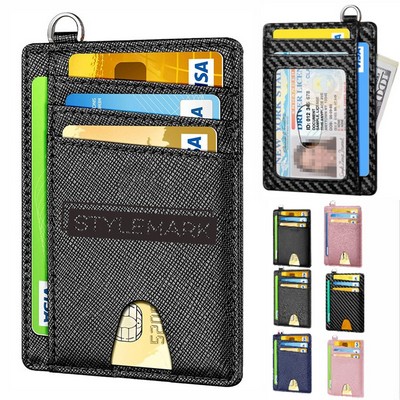 Slim Front Pocket Wallets, RFID Blocking Credit Card Holder